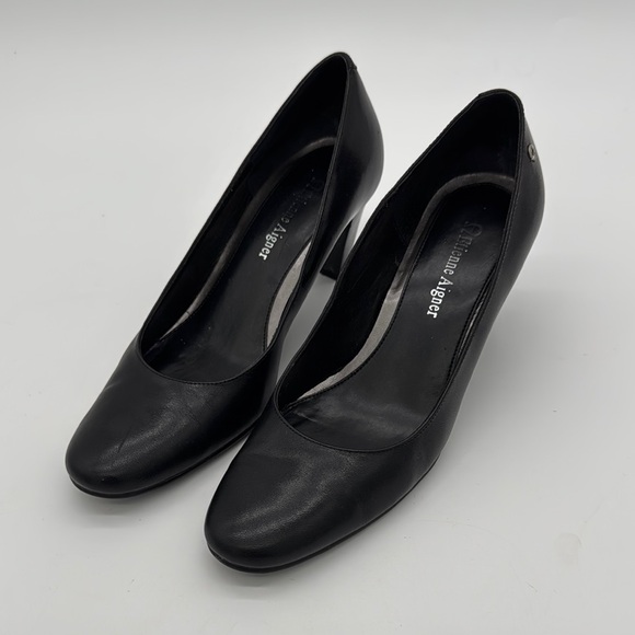 Etienne Aigner Shoes - Etienne Aigner Black Heels Classic Professional Design Size 6
